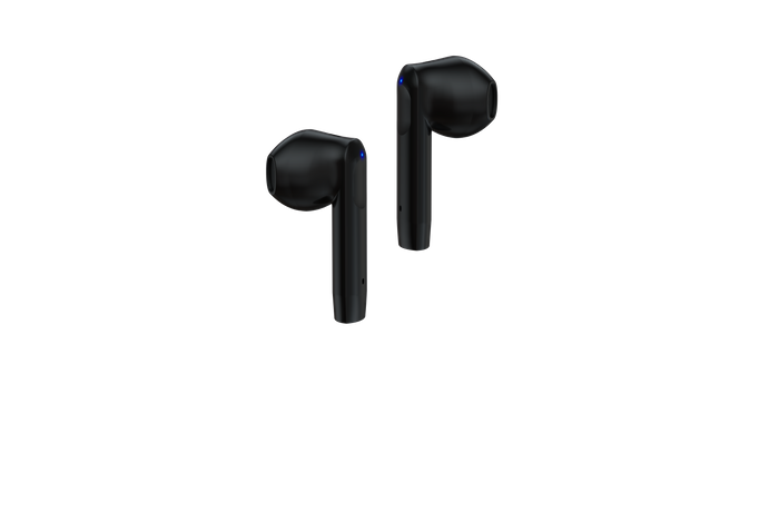 Devia - Joy A10 - True Wireless Earbuds & Charging Case - Black