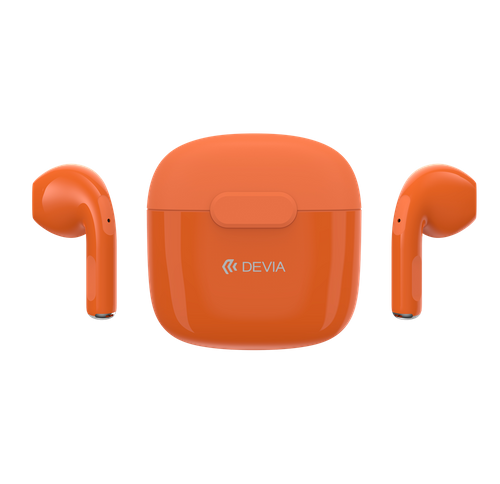 Devia - TWS-K1 - True Wireless Earbuds & Charging Case - Orange