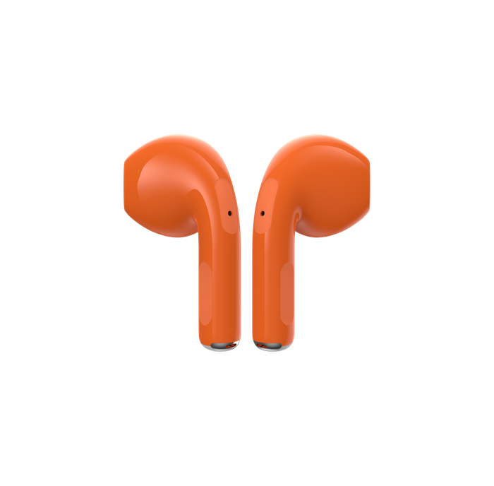 Devia - TWS-K1 - True Wireless Earbuds & Charging Case - Orange
