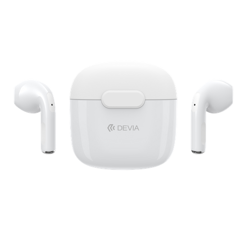 Devia - TWS-K1 - True Wireless Earbuds & Charging Case - White