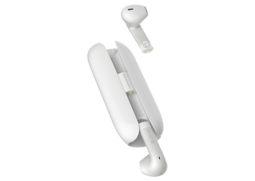 Devia - TWS-M3 - True Wireless Earbuds & Charging Case - White