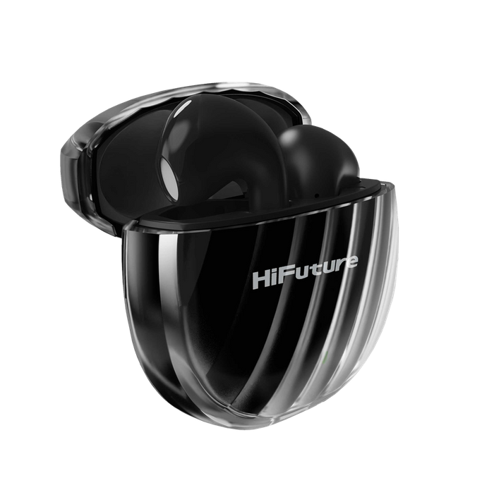 HiFuture - FlyBuds3 - True Wireless Earbuds & Charging Case - Black