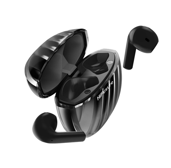 HiFuture - FlyBuds3 - True Wireless Earbuds & Charging Case - Black