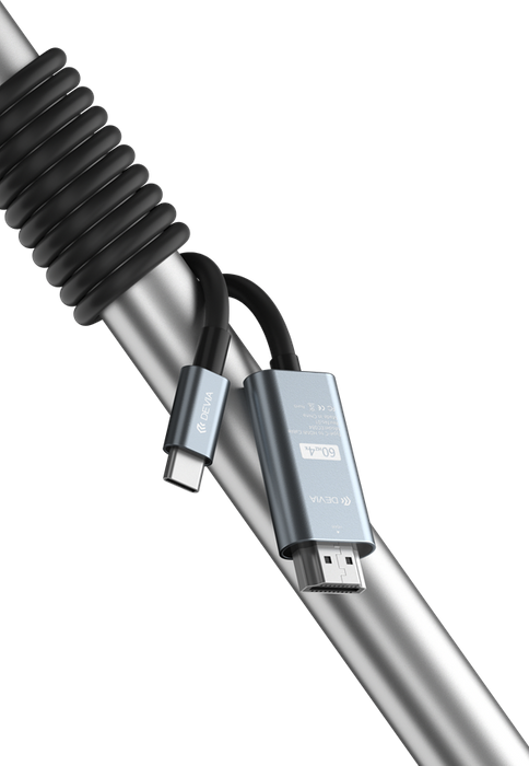 Devia - 2m 1080p HDMI to USB-C Cable - Black