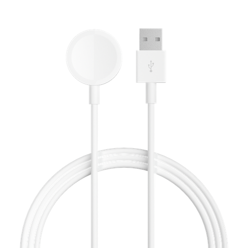 Devia - 1m (1A) USB to Magnetic Cable for Apple Watch - White