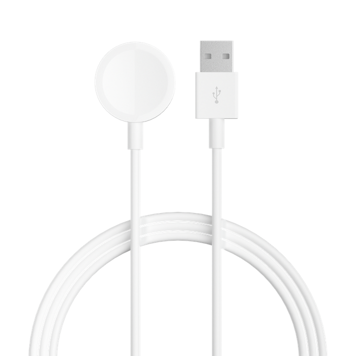 Devia - 1m (1A) USB to Magnetic Cable for Apple Watch - White