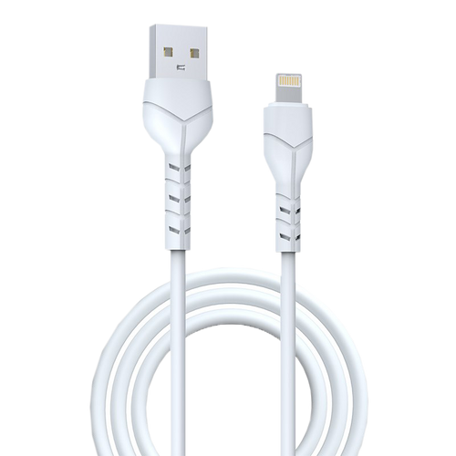 Devia - 1m Basic (2.1A) USB to Non-MFi Lightning Cable - White