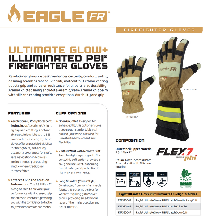 Eagle Ultimate Glow+ Gloves