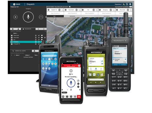 Motorola WAVE PTX broadband push-to-talk (BBPTT)