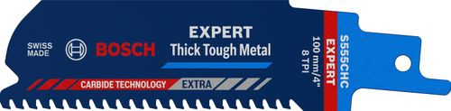 Expert ‘Thick Tough Metal’ S 555 CHC Reciprocating Saw Blades (2608900364)