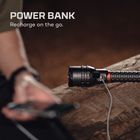 12K - 12,000 Lumen USB-C Rechargeable Flashlight with Power Bank