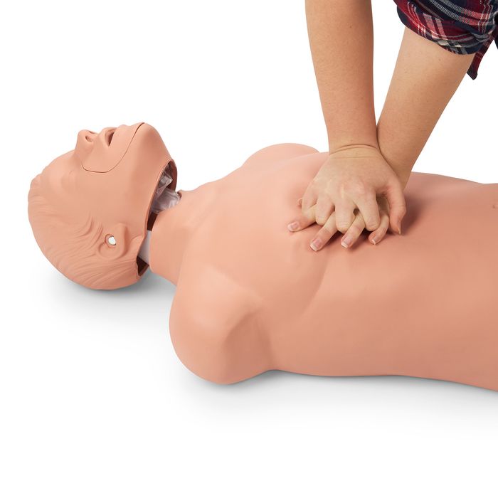 Simulaids® Brad™ Adult CPR Manikin with Carry Bag