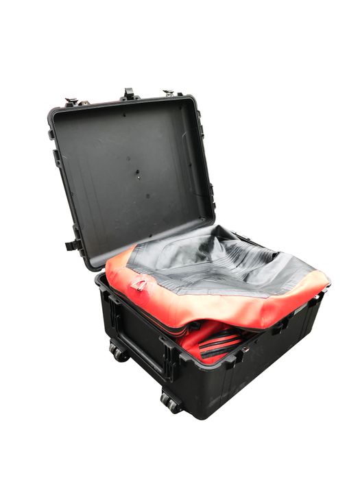 Remote-Controlled Auto-Inflation Water Rescue Boat System