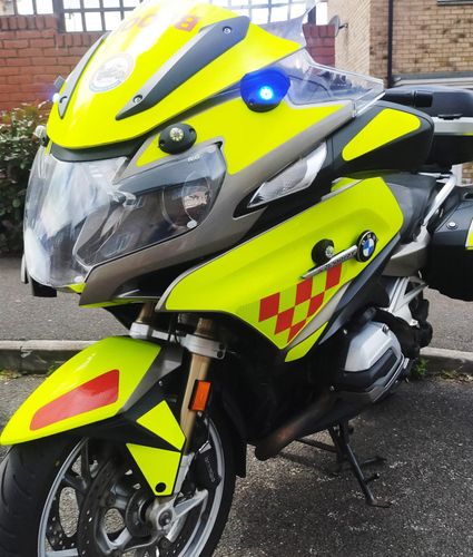 Blood bikes being seen, being heard and helping hospitals save lives