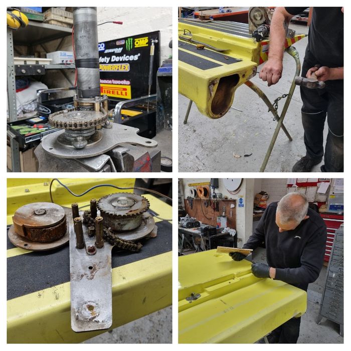 Repair of Lateral Ramp and Replacement Pan