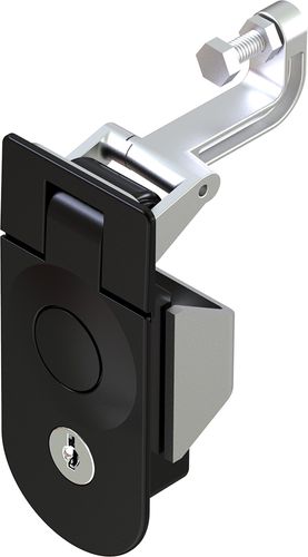 1245-2 key locking ch751 lever latch in black