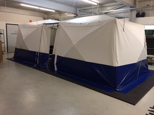 Bespoke CSI Tent for Devon & Cornwall Police