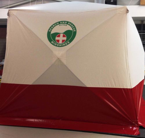 Digital Logo Printing for Midshires Searhc & Rescue