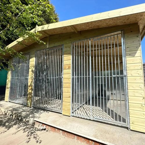 15x10ft Triple Kennel and Run