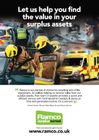 Finding value in unwanted equipment from the emergency services sector