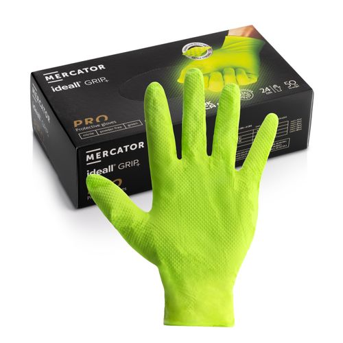 Mercator Ideall Grip Green Nitrile