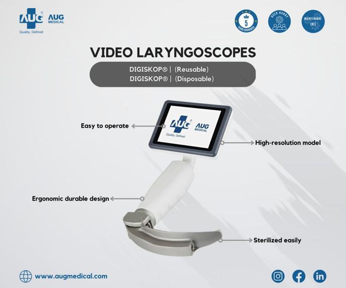 AUG Medical - DISPOSABLE VIDEO LARYNGOSCOPE KIT