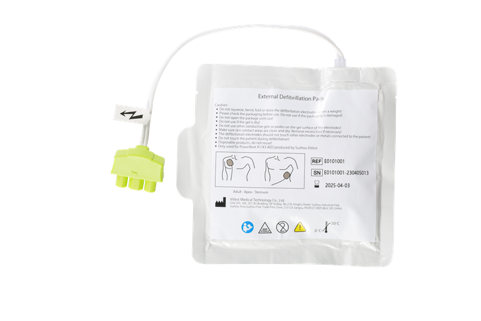 Vivest PowerBeat X1 Semi-Automatic Defibrillator