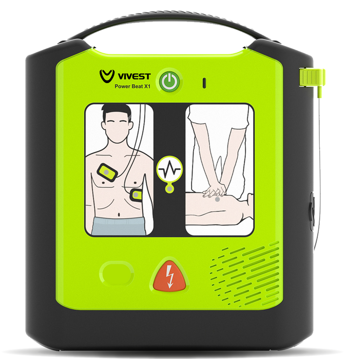 Vivest PowerBeat X1 Semi-Automatic Defibrillator