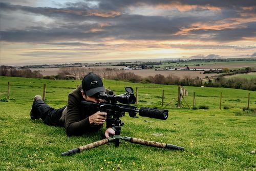 Rekon CT1 HD Carbon Rifle Tripod System