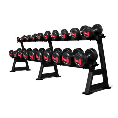 Gym Gear 12 Pair / 2 Tier Dumbbell Storage Rack