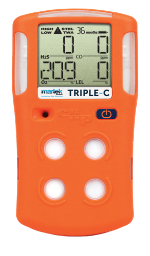 The Triple-C: Portable gas detection made easy.