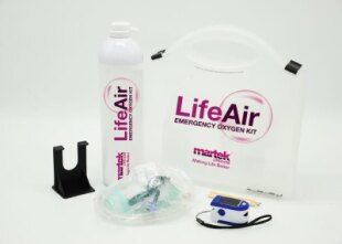 LifeAir: The ultimate first-response oxygen kit.