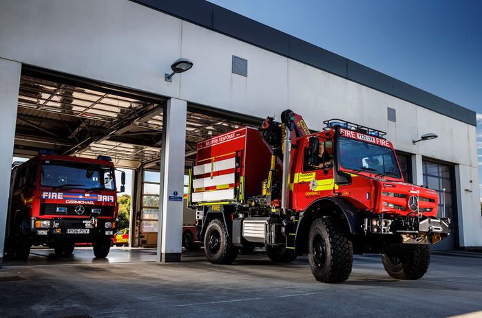 Mercedes-Benz Unimog all-terrain trucks