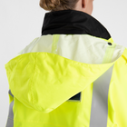 809 - Hi-Vis 3/4 Length Waterproof Jacket
