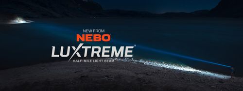 LUXTREME by NEBO - The Half-Mile Beam Rechargeable Flashlight