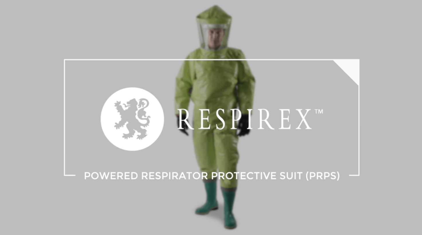 Powered Respirator Protective Suit (PRPS) from Respirex International