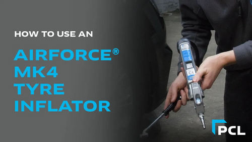 PCL AIRFORCE® MK4 Tyre Inflator Demonstration [How to use]