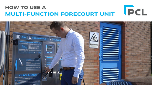 How to use a Multi Function Unit on a Forecourt