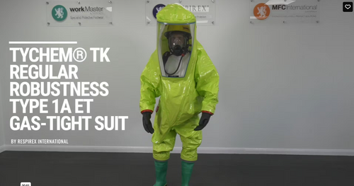 GTR Gas-Tight Suit in Tychem® TK Features Overview
