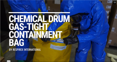 Gas-Tight Chemical Drum Containment Bag