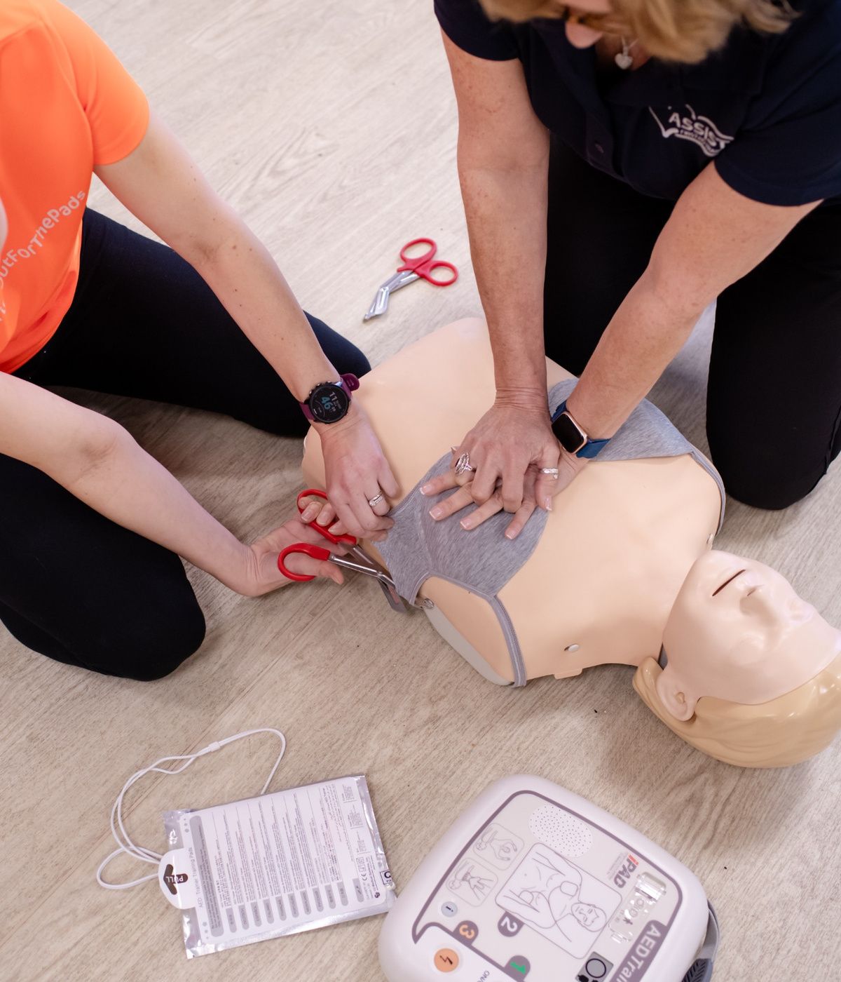Bra Off Defib On – Bare the Chest to Save the Rest