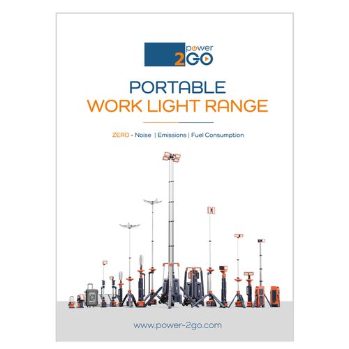 Power-2Go Portable Work Light Range
