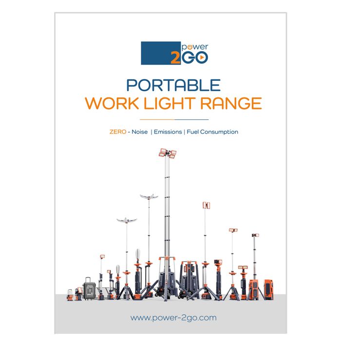 Power-2Go Portable Work Light Range