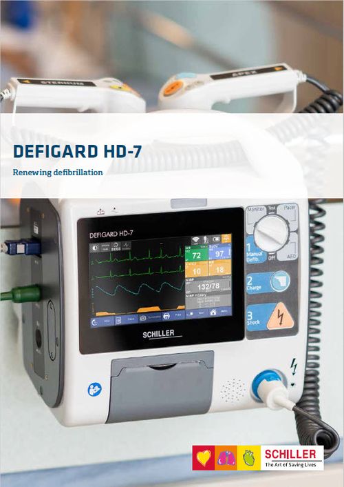 DEFIGARD HD-7  Defibrillator Brochure