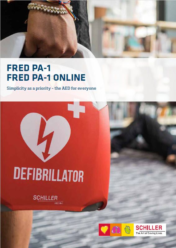 FRED PA-1  /  FRED PA-1 ONLINE  AED  Brochure