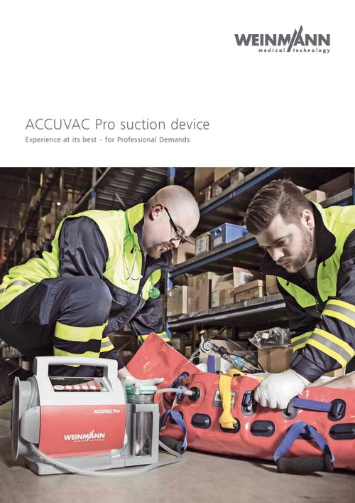 WEINMANN ACCUVAC Suction Device