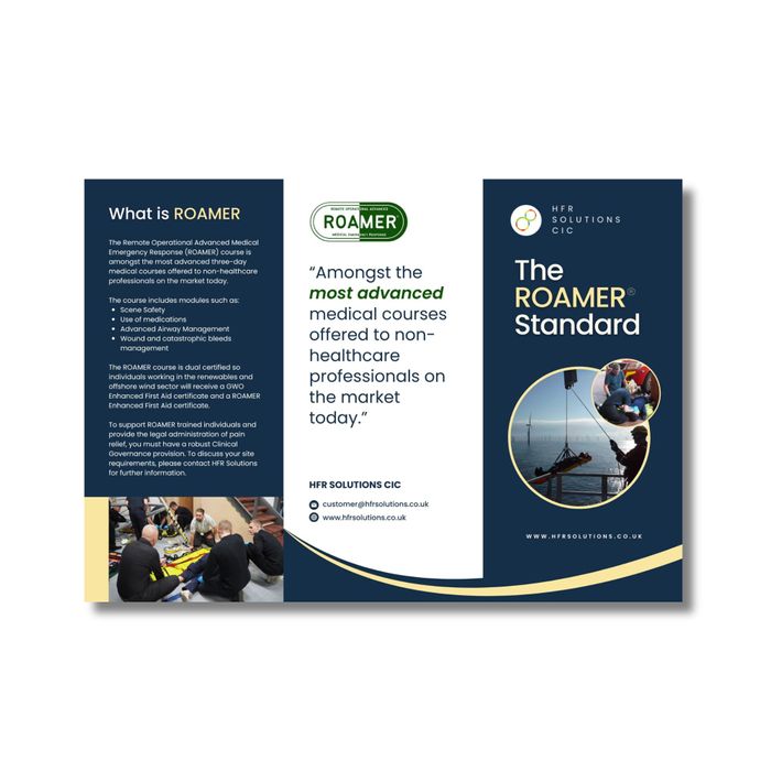ROAMER Trifold Leaflet