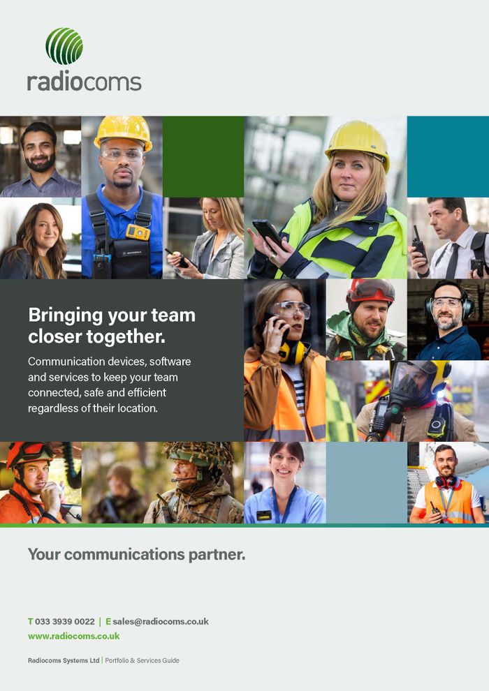 Radiocoms Portfolio and Services Overview