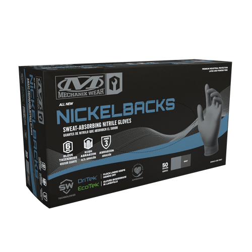 Mechanix Wear Nickelbacks Sweat-Absorbing Nitrile Gloves
