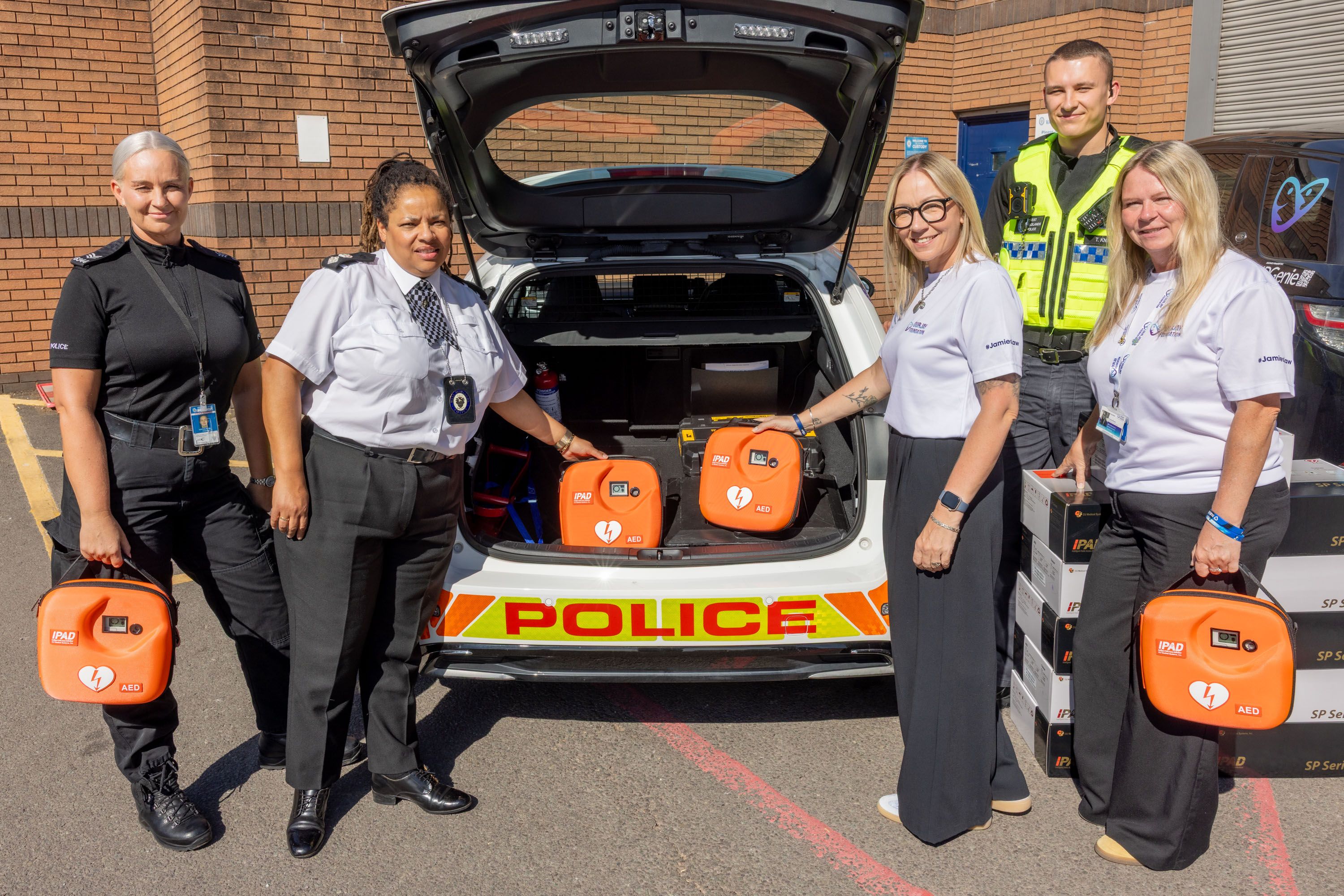 Jamies Law - Police vehicle defibrillators 